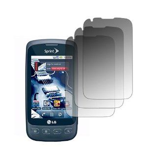3 Pack Screen Protector for LG Optimus S LS670 Cell Phones & Accessories