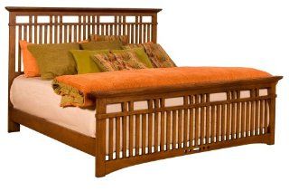 Shop Broyhill Artisan Ridge Bedroom Queen Slat Bed   4078 256/257/450 at the  Furniture Store