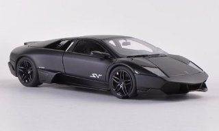 Lamborghini Murcielago LP670 4 SV Fixed Wing, black , Model Car, Ready made, Look Smart 143 Look Smart Toys & Games