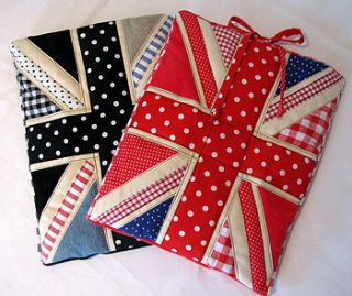 personalised union jack ipad cosy by sew very english