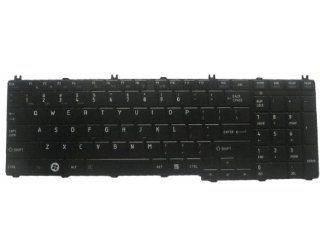 LotFancy New Glossy Black keyboard for Toshiba Satellite L675 S7018, L675 S7020, L675 S7044, L675 S7048, L675 S7051, L675 S7062 Laptop / Notebook US Layout Computers & Accessories