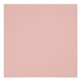 Dusty Rose Pink Color Trend Blank Template Personalized Announcement
