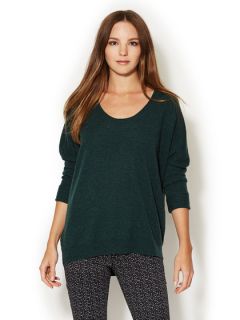 Wool Cashmere Folded Cuff Sweater by Firth