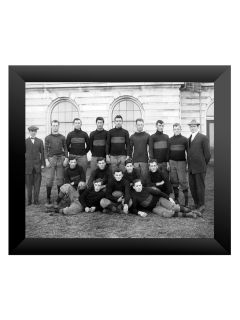 Vintage Football Team Photo (Framed) by Lulu Press