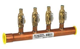 Sioux Chief Pex Copper Manifold With Valves   Pipe Fittings  