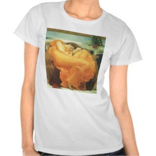 Flaming June by Leighton, Vintage Victorian Art Tshirt