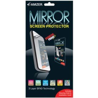 Amzer Mirror Screen Protector Shield with Cleaning Cloth for LG Chocolate Touch VX8575 Cell Phones & Accessories