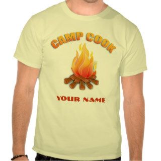 Campfire Camp Cook T shirt