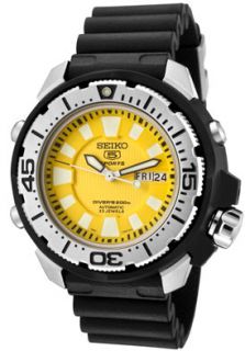 Seiko SKZ251K2  Watches,Mens Automatic Black Rubber Strap Divers, Diver Seiko Automatic Watches