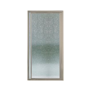 Sterling 27 1/2 in to 31 1/4 in Polished Nickel Framed Pivot Shower Door
