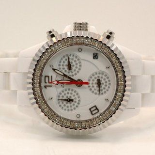 Aqua Master Ladies Ceramic Diamond Watch 1.25ctw W1151 at  Women's Watch store.
