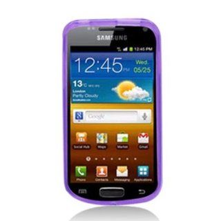 Aimo Wireless SAMT679SKC225 Soft and Slim Fabulous Protective Skin for Samsung Exhibit II 4G/Galaxy Exhibit 4G T679   Retail Packaging   Purple Plaid Cell Phones & Accessories