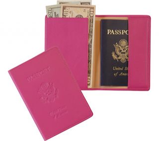 Royce Leather Debossed RFID Blocking Passport Jacket 204 5