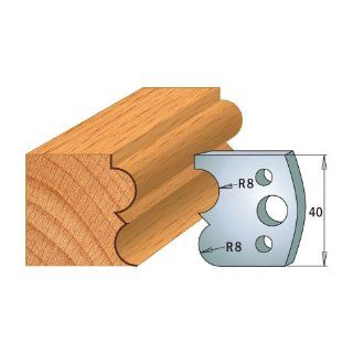 CMT 690.028 Pair of Profiled Knives for Shaper Cutters, 1 37/64 Inch Cutting Length and 5/32 Inch Thickness   Edge Treatment And Grooving Router Bits  