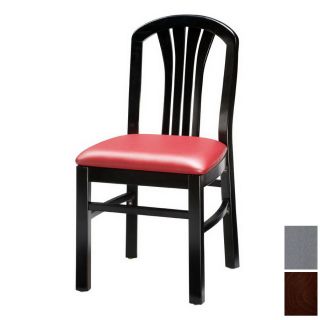 Regal Seating Set of 2 Fine Beechwood Dark Walnut Side Chairs