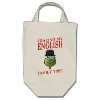 Tracing My English Family Tree Canvas Bag