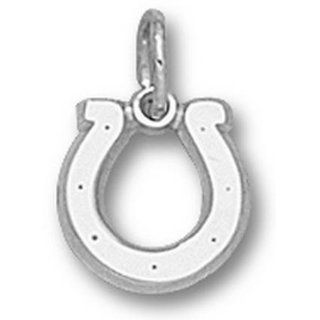Indianapolis Colts "Horseshoe" 3/8" Charm   Sterling Silver Jewelry Clothing