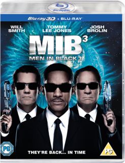 Men in Black 3 3D (Includes UltraViolet Copy)      Blu ray