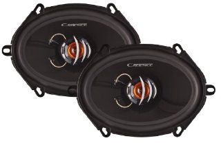Cadence Acoustics XS682 150 Watt Peak 2 Way Speaker System  Component Vehicle Speaker Systems 