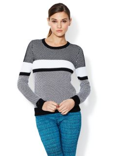 Pretty Penelope Monochrome Sweater by French Connection