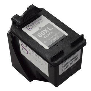 Sophia Global Remanufactured Black Ink Cartridge Replacement For Hp 60xl