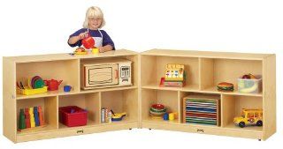 Shop Low Mobile Fold n Lock Bookcase (Natural) (15"H x 96"W x 29.5"D) at the  Furniture Store. Find the latest styles with the lowest prices from Jonti Craft