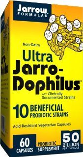 Jarrow Ultra Jarro Dophilus 50 BILLION ORGANISMS PER CAP 60 CAPS ( Multi Pack) Health & Personal Care