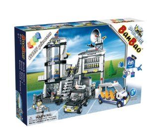 BanBao Civil Services Large Set Police Station    685 Pieces Toys & Games