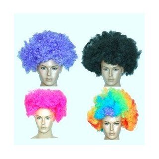 Fashion Afro Curl Halloween Party Cosplay Hair Wig (Randon in color) Costume Wigs Clothing