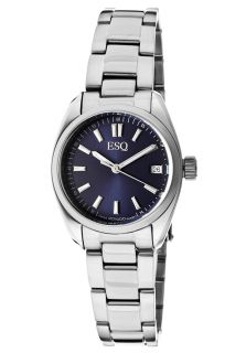 ESQ by Movado 7101359  Watches,Womens Navy Blue Dial Stainless Steel, Casual ESQ by Movado Quartz Watches