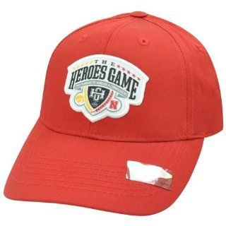 NCAA The Heroes Game Iowa Hawkeyes Vs Nebraska Cornhuskers Velcro Red Hat Cap  Sports Fan Baseball Caps  Sports & Outdoors