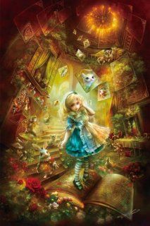Appleone Jigsaw Puzzle 1000 689 Alice in Wonderland (1000 Pieces) Toys & Games