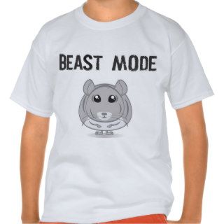 Chinchilla Beast Mode Youth T shirt