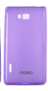 MOBO ESMLGOPTIMUSL7SF10PU Cell Phone Case   Retail Packaging   Purple Cell Phones & Accessories