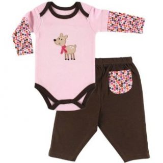 Hudson Baby Long Sleeve Bodysuit and Pant Set Clothing