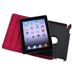Red Crocodile Pattern Leather Case/ Crystal Case for Apple iPad 2/ 3 BasAcc iPad Accessories