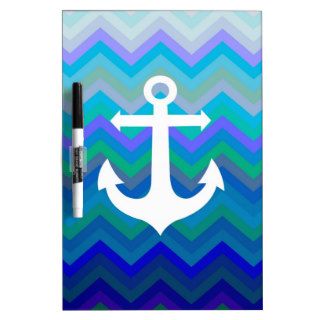 Waves & Anchor Dry Erase Boards