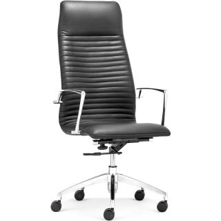 Lion High Back Black Office Chair