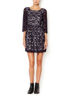 Lizzie Lace Flared Dress by French Connection