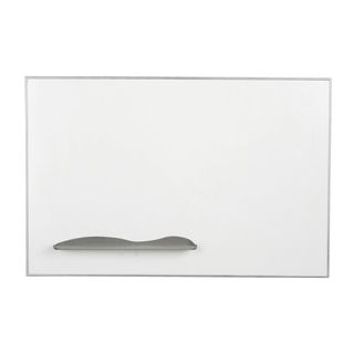 Balt Magnetic Porcelain Steel Ultra Silver Trim Dry Erase Q tray Markerboard