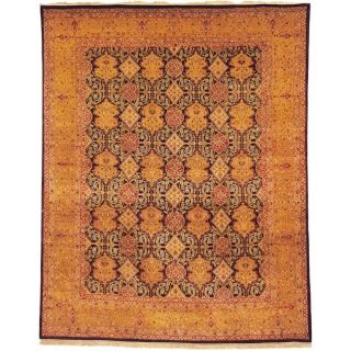 Safavieh Hand knotted Lavar Purple/ Gold Wool Rug (8 X 10)