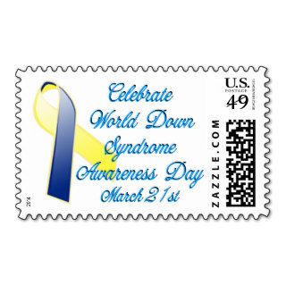 Down Syndrome Day Stamp