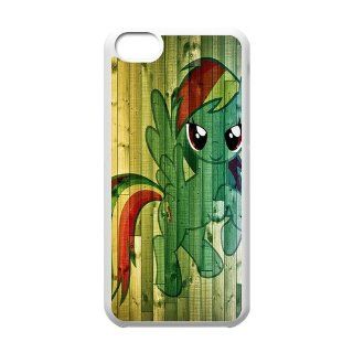 Custom My Little Pony New Back Cover Case for iPhone 5C CLR704 Cell Phones & Accessories