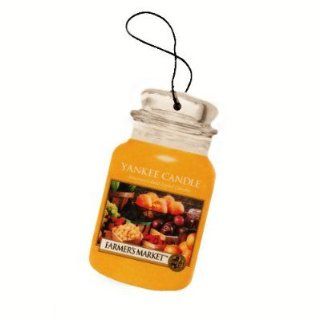 Farmers Market Yankee Candle Car Jar   Scented Candles