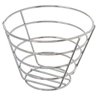American Metalcraft 705NH Chrome Round Wire Basket, 7 Inch Kitchen & Dining
