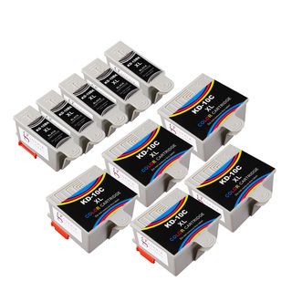 Sophia Global Compatible Ink Cartridge Replacement For Kodak 10xl (5 Black, 5 Color)