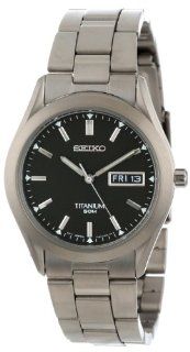Seiko Men's SGG707 Titanium Watch Seiko Watches