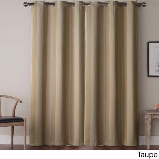 Olsen Stripe Blackout Grommet 84 Inch Curtain Panel