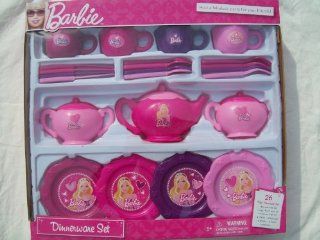 Barbie Dinnerware Set Toys & Games