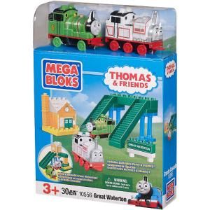 Mega Bloks Thomas The Tank Percy & Stanley At Great Waterton      Toys